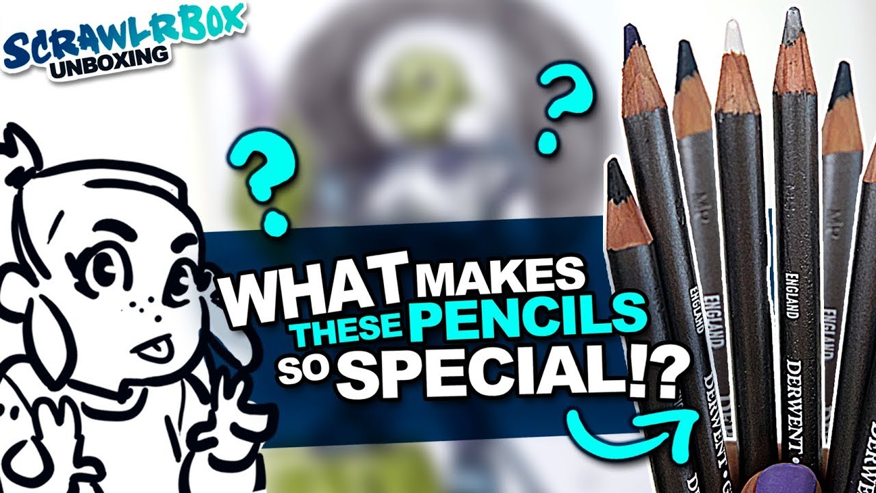 Scrawlrbox Unboxing: Water-Soluble Pencils & Creative Process