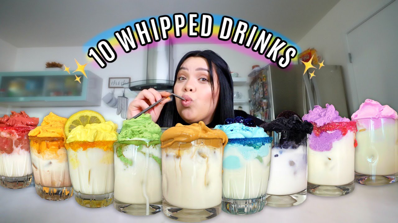 10 Whipped Drink Recipes: Beyond Dalgona Coffee