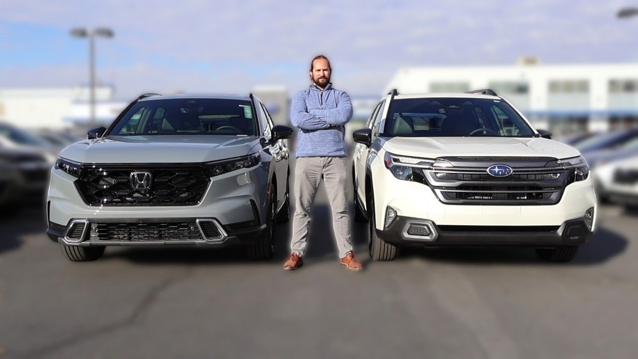 Honda CR-V vs Subaru Forester Hybrid: 2024 Comparison