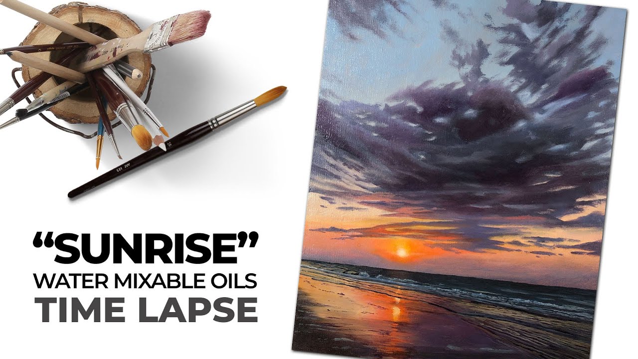 Master Oil Painting Sunrise Ocean in 7 Steps: Pro Tutorial