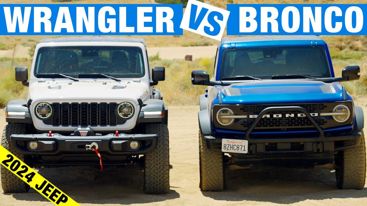 2024 Jeep Wrangler vs Ford Bronco: Ultimate Off-Road Comparison