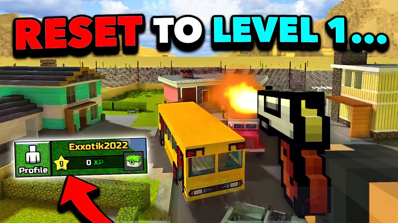 Pixel Gun 3D New Account Experience: 2022 Nostalgia Test