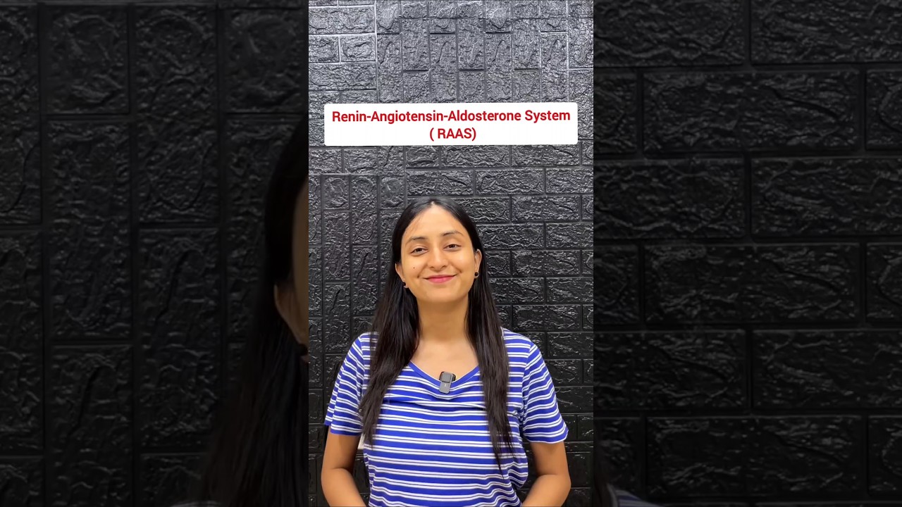 RAAS System Explained: Blood Pressure Regulation in 2 Minutes