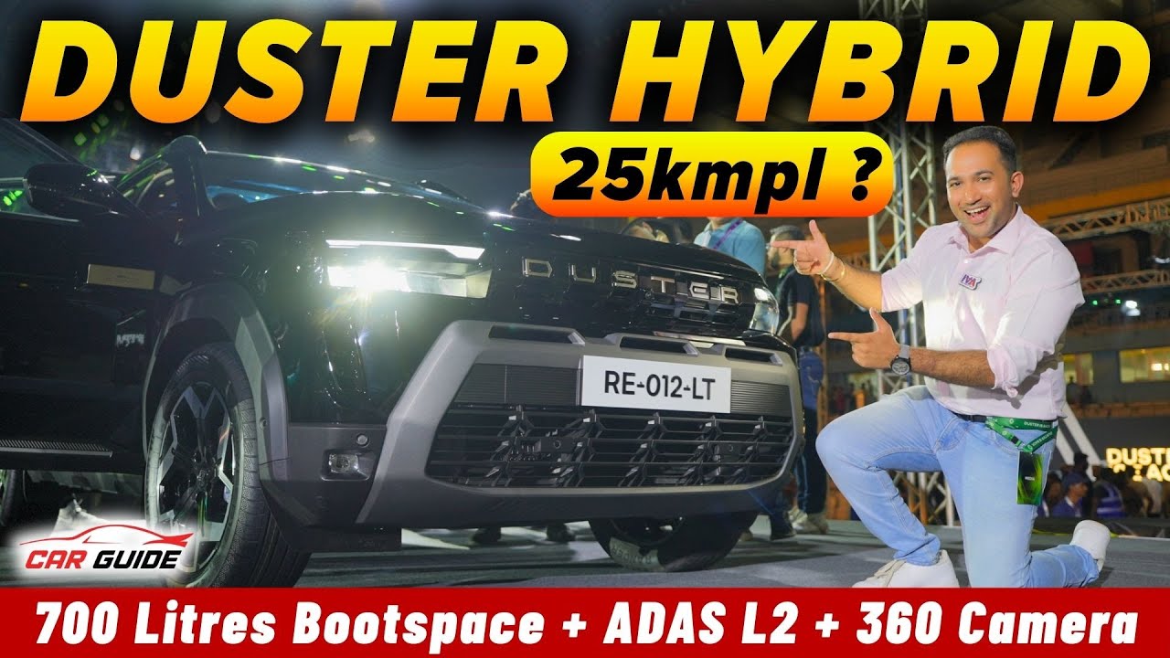 Renault Duster Hybrid First Look: Features, Tech & Mileage Promise