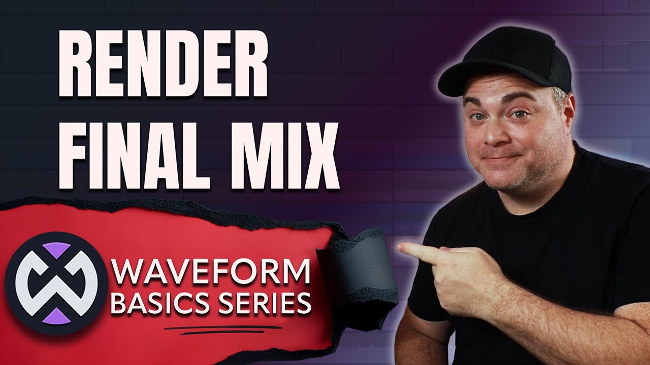 Waveform Rendering Guide: Export Tracks to MP3/WAV