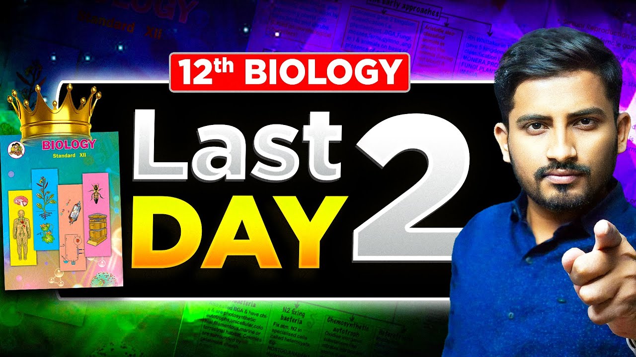 Last-Minute Biology Exam Strategy: Score Well in 48 Hours