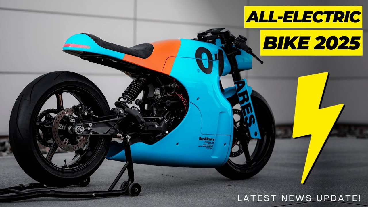 7 Futuristic Electric Motorcycles Redefining Design & Performance
