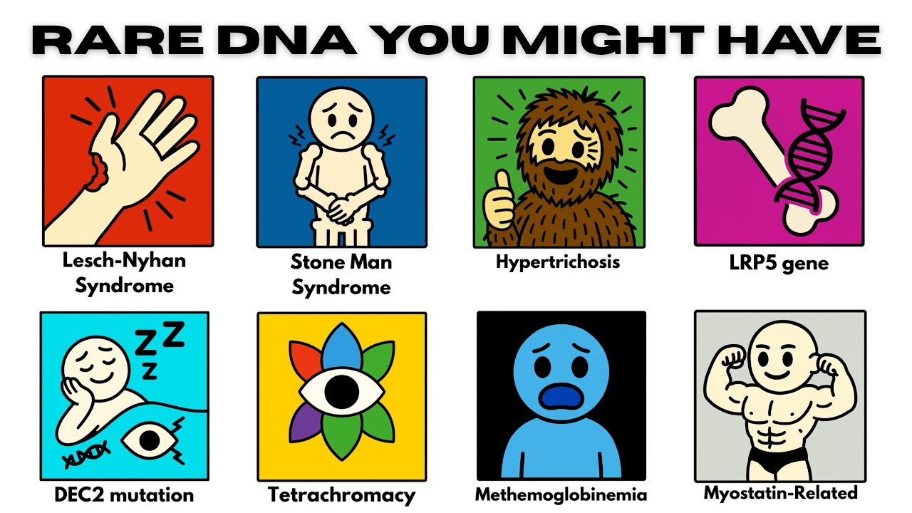 12 Rare Genetic Syndromes That Alter Human Biology