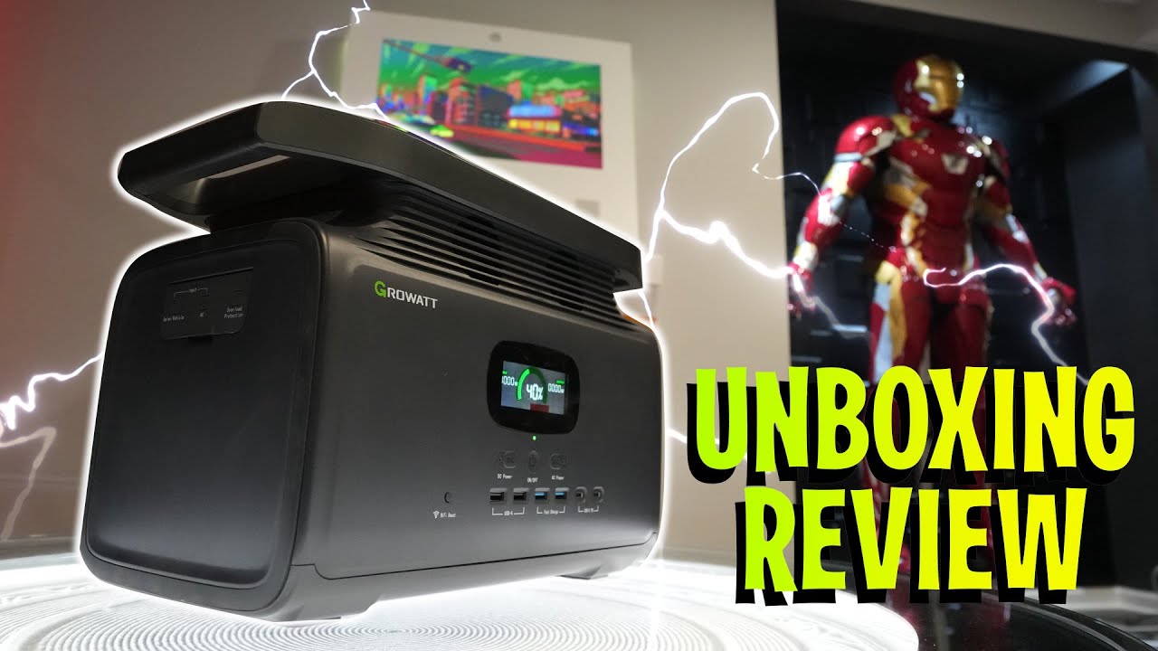 Growatt Infiniti 1500 Review: Powering Iron Man Suits & Arcade Machines