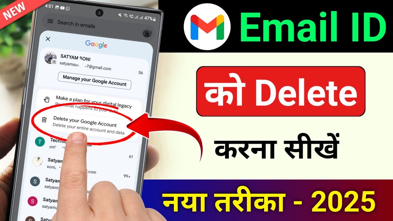title：How to Permanently Delete Your Gmail Account (Avoid Mistakes)