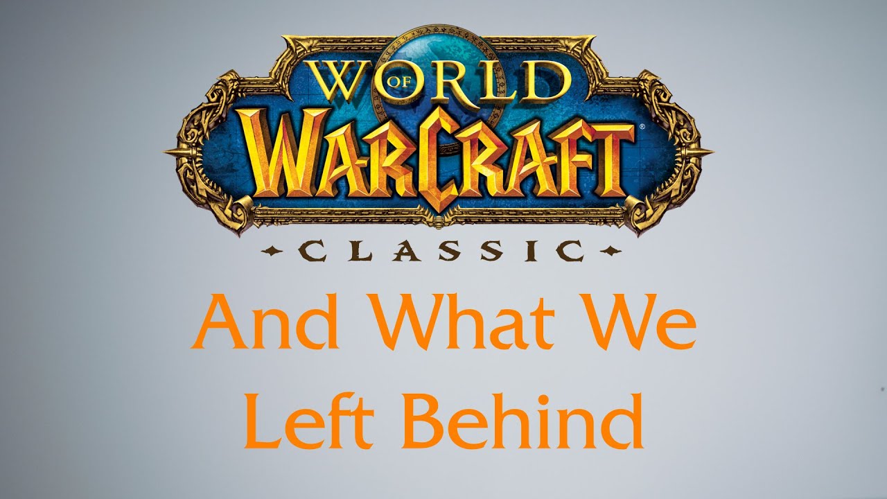 Why WoW Classic's Flaws Create Unique Player Freedom
