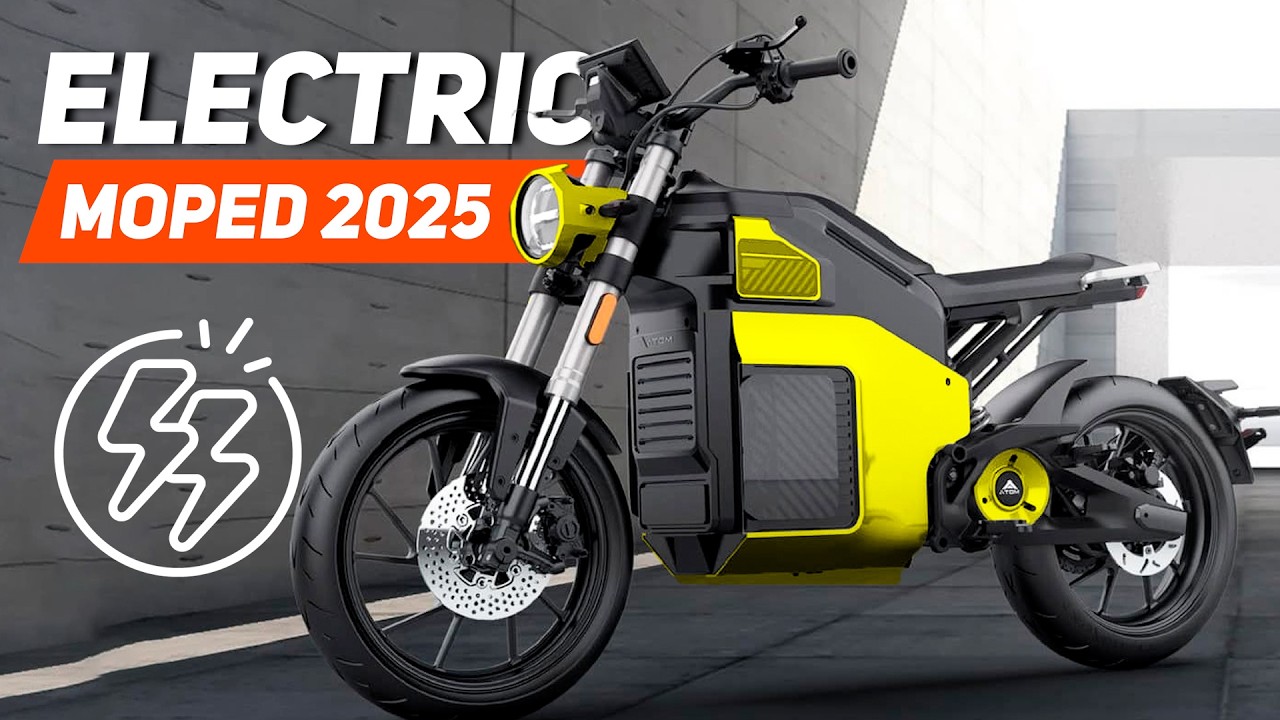 7 Most Powerful Electric Mopeds 2024: Speed & Range Compared