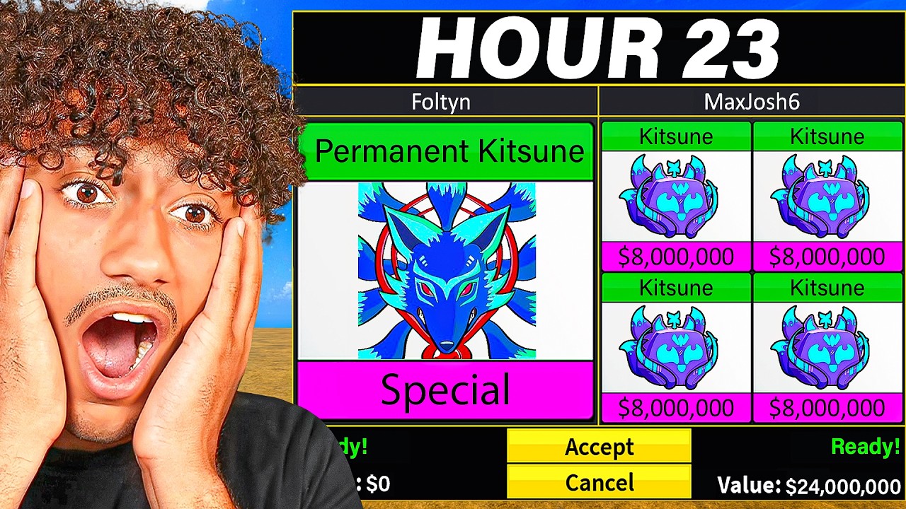 Best Permanent Kitsune Trades in Blox Fruits