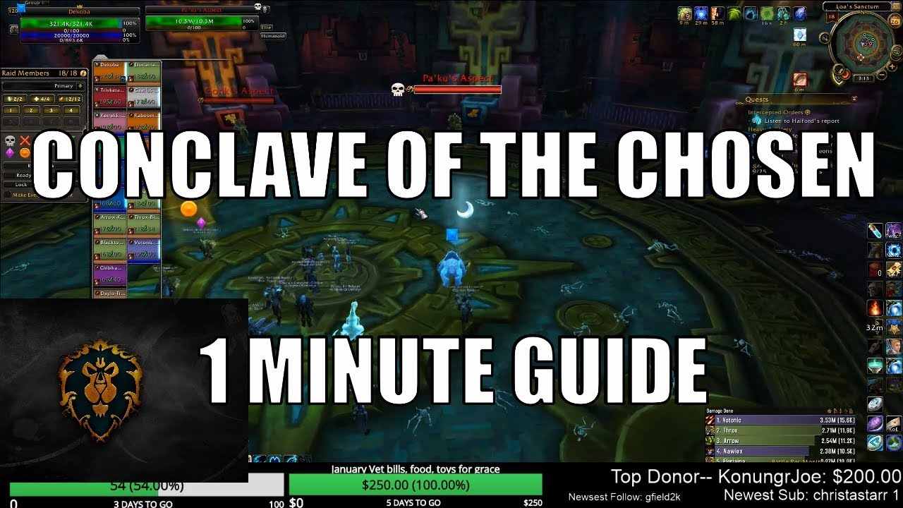 Conclave of the Chosen Heroic Guide: Mechanics & Kill Order