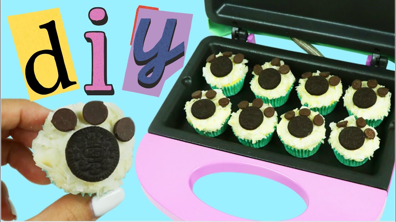 How to Make Adorable Polar Bear Paw Cupcakes in 30 Minutes