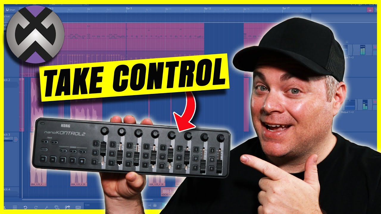 Korg nanoKONTROL2 Setup Guide for Tracktion Waveform