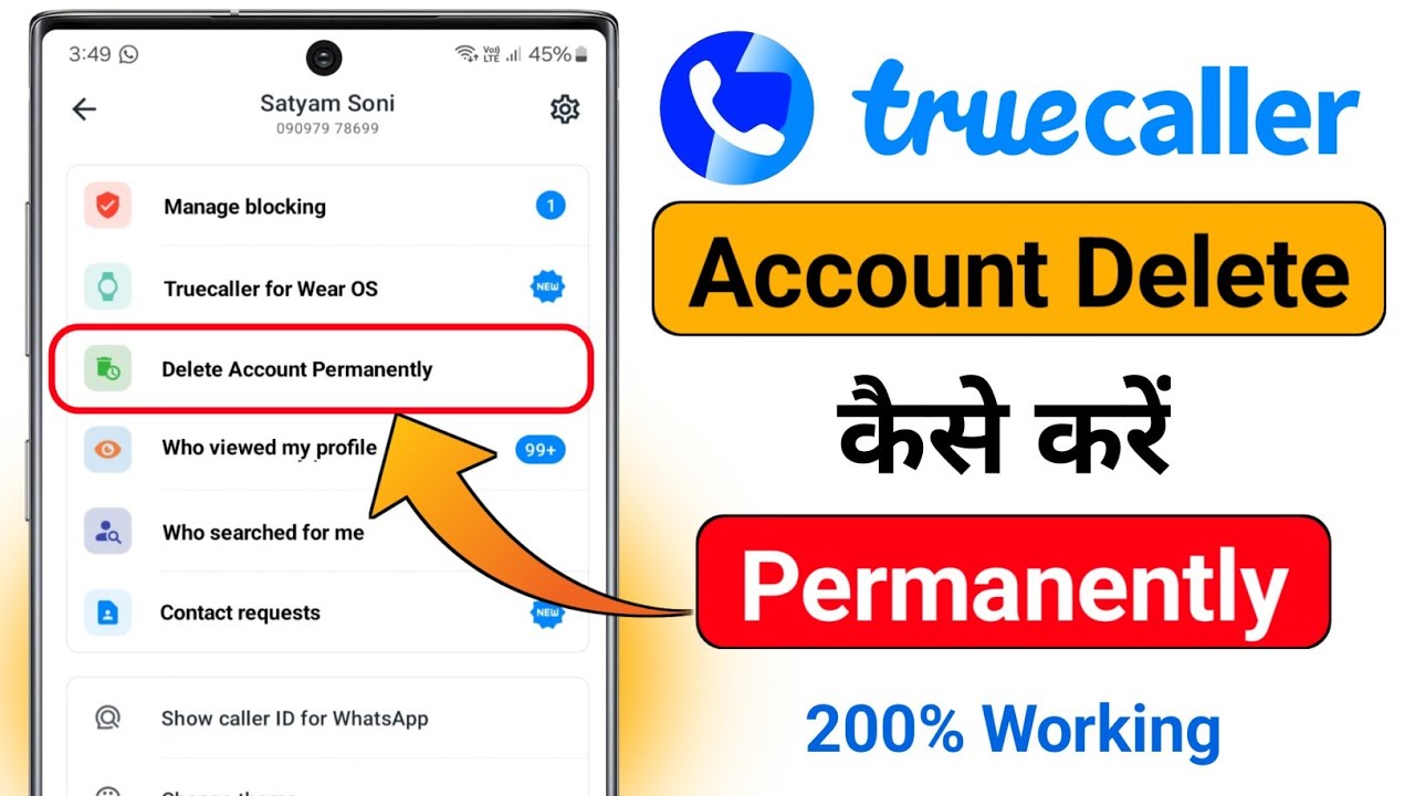 title：How to Permanently Delete Truecaller Account: Step-by-Step Guide