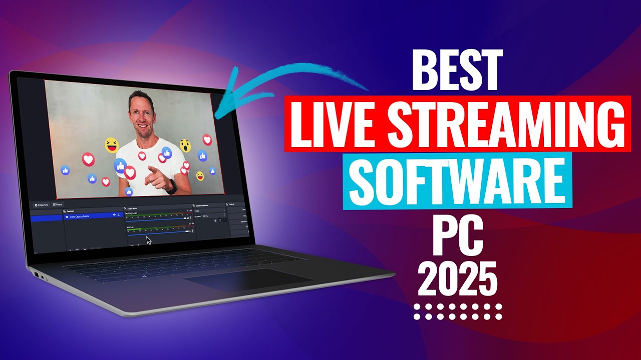 Top 5 PC Live Streaming Software for 2025 (Tested & Ranked)