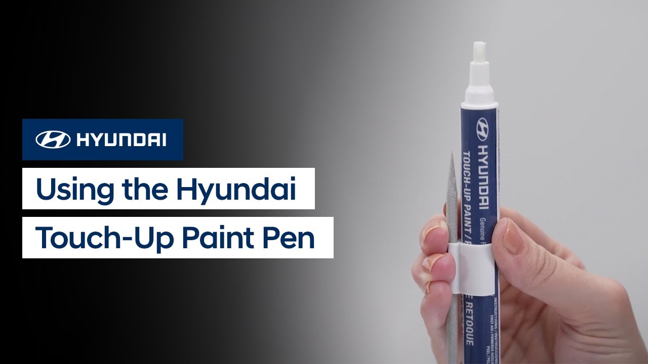 Fix Hyundai Paint Scratches: OEM Touch-Up Pen Guide