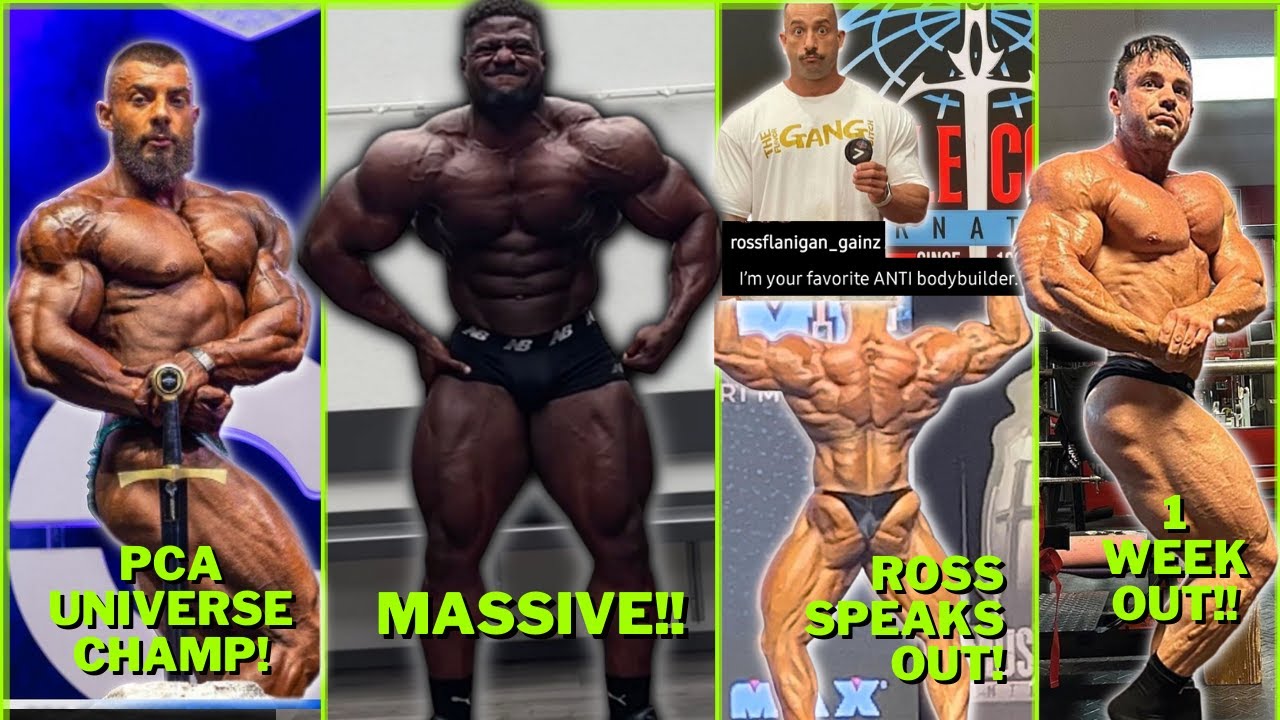 Bodybuilding Updates: PCA, Toronto Pro & Cali Pro Analysis