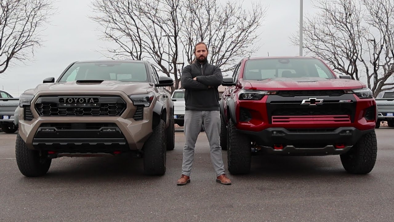Toyota Tacoma TRD Pro vs Chevy Colorado ZR2: Is $10K Premium Worth It?