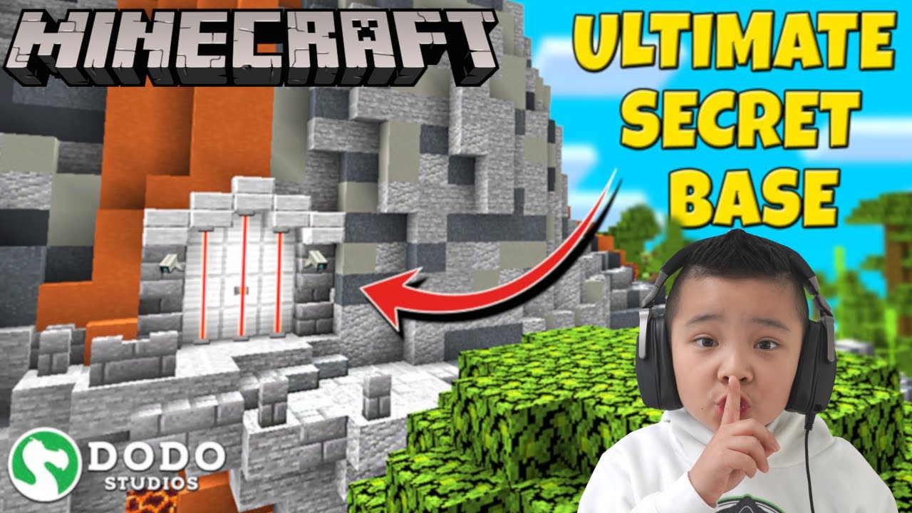 Ultimate Minecraft Secret Base Build Guide with Hidden Features