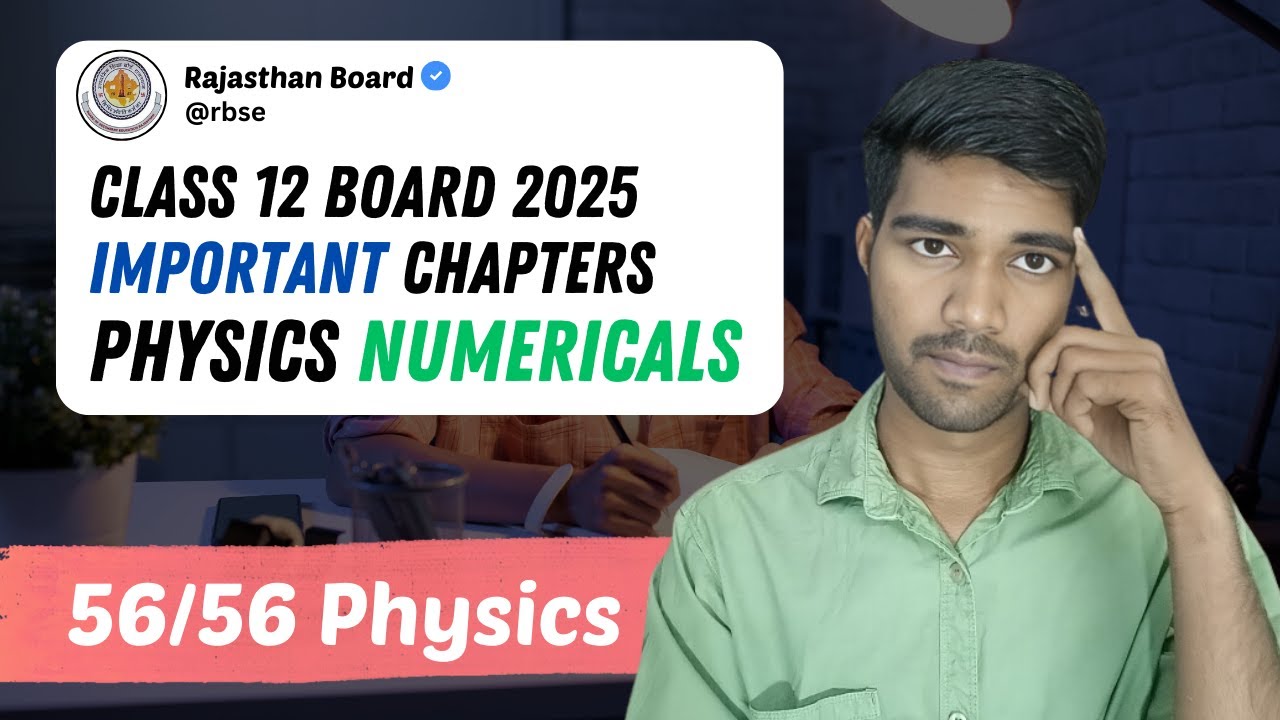 Top Physics Chapters for Board Exam Numericals: 2025 Strategy
