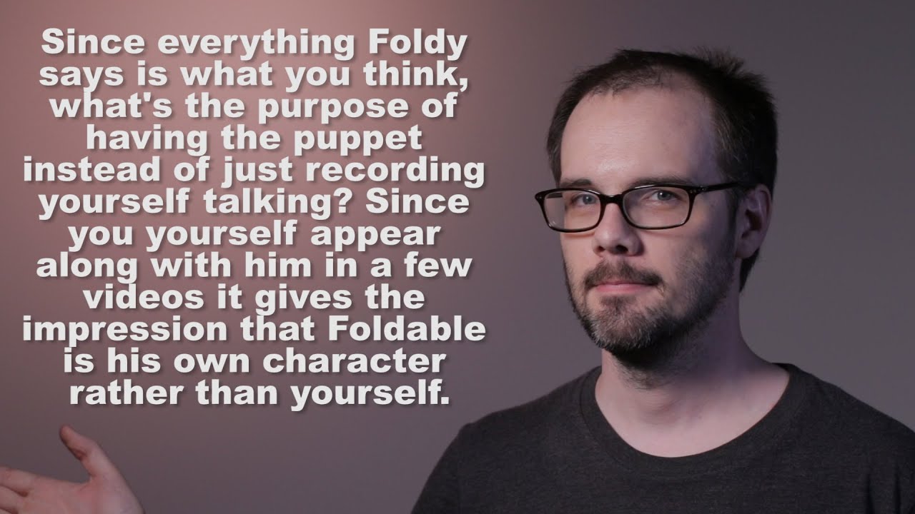 Why I Created a Puppet to Represent Myself On Screen