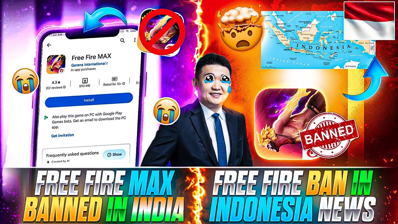 Free Fire Indonesia Ban Risk & India Survey Mystery Explained