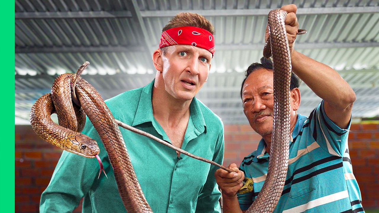 Inside Vietnam's Deadly Cobra Farms & Culinary Tradition