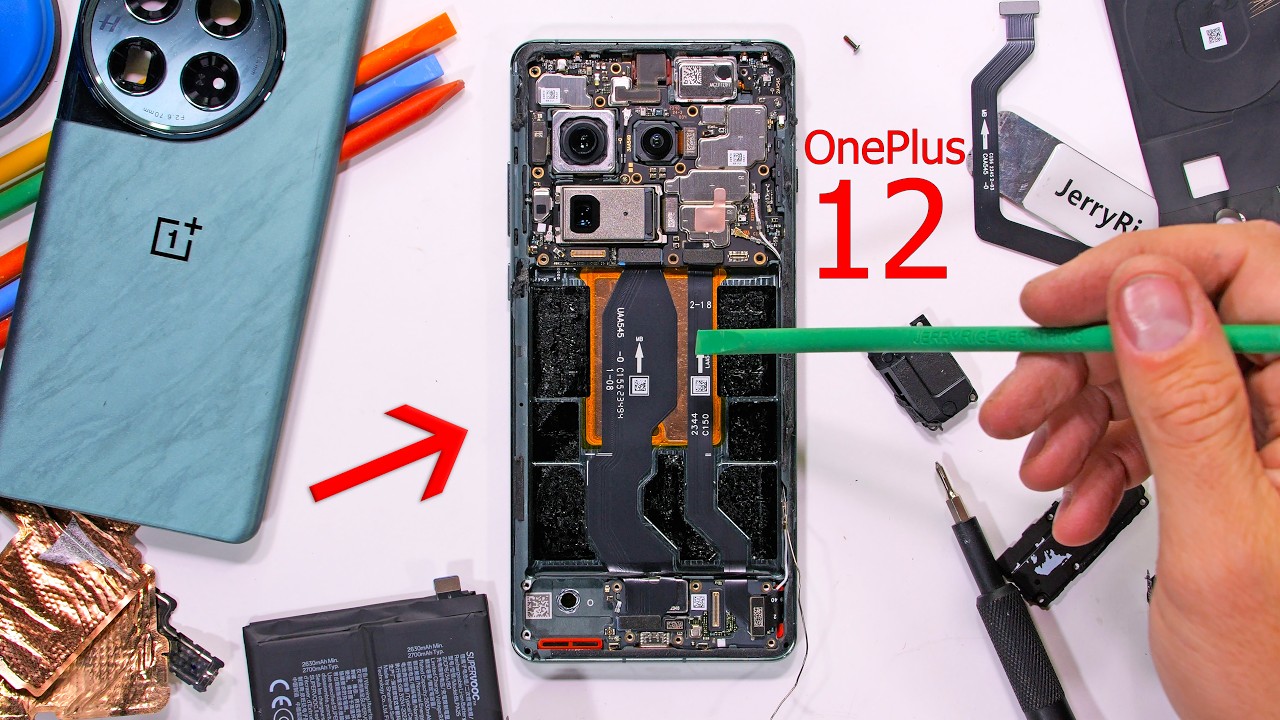 title: OnePlus 12 Cooling System Teardown: Largest Vapor Chamber Revealed