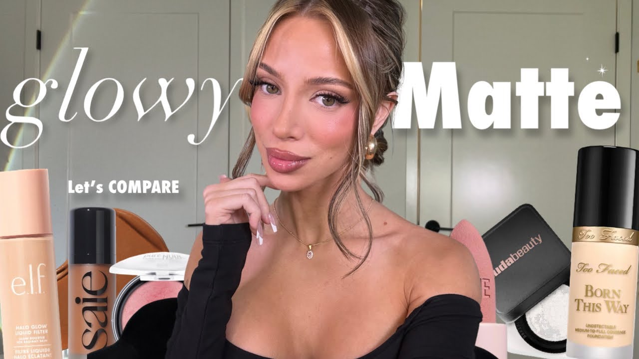 Glowy vs Matte Makeup: Side-by-Side Comparison & Pro Tips