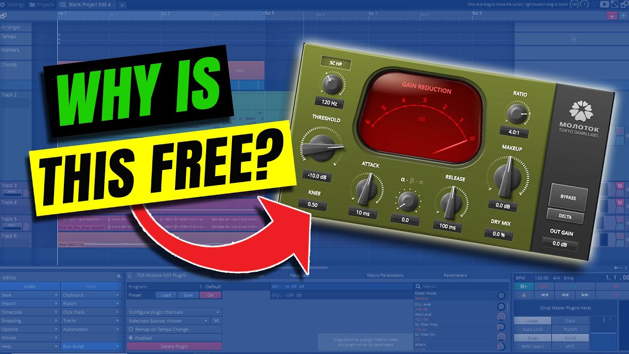 TDR Molotok Review: Why This Free Compressor Rivals Premium Plugins