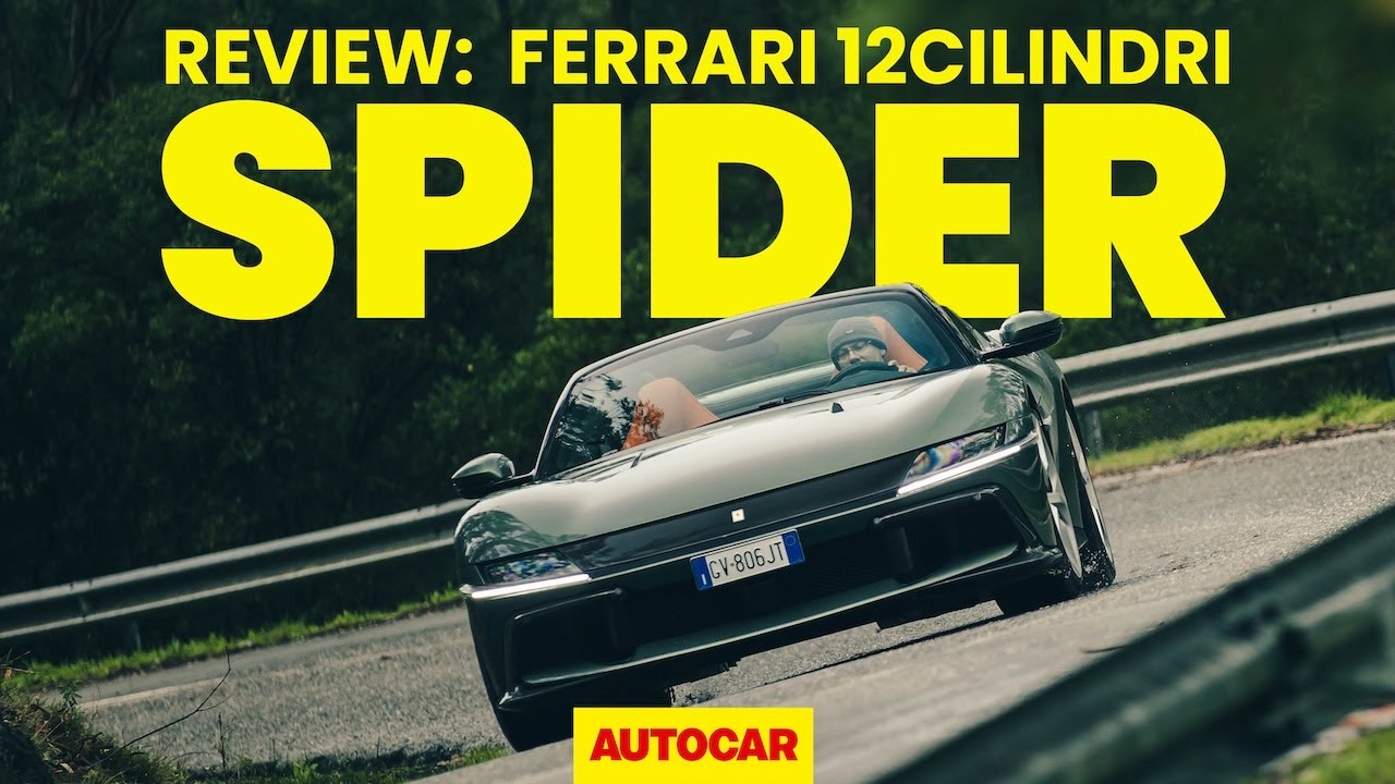 title：Ferrari 812 Competizione Spider Review: Power & GT Comfort