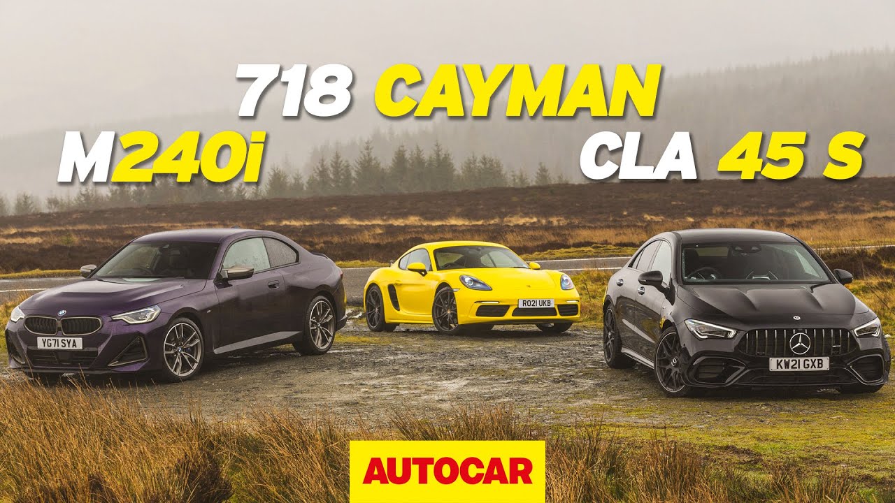 title：Best Sports Coupe: M240i vs Cayman vs Mercedes CLA45S