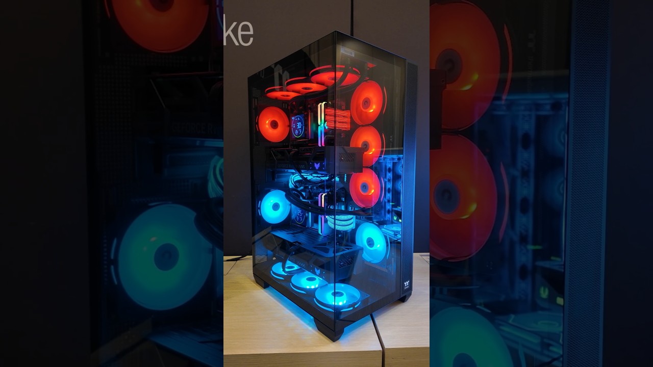 Thermaltake View Cross TG: Dual-System PC Case at CES 2026