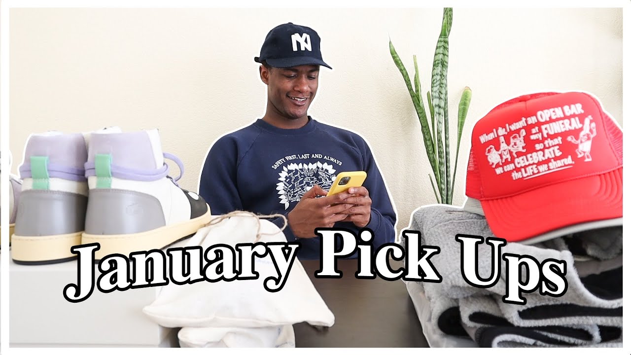 Blue & Green NYC Tour and Top January Menswear Pickups