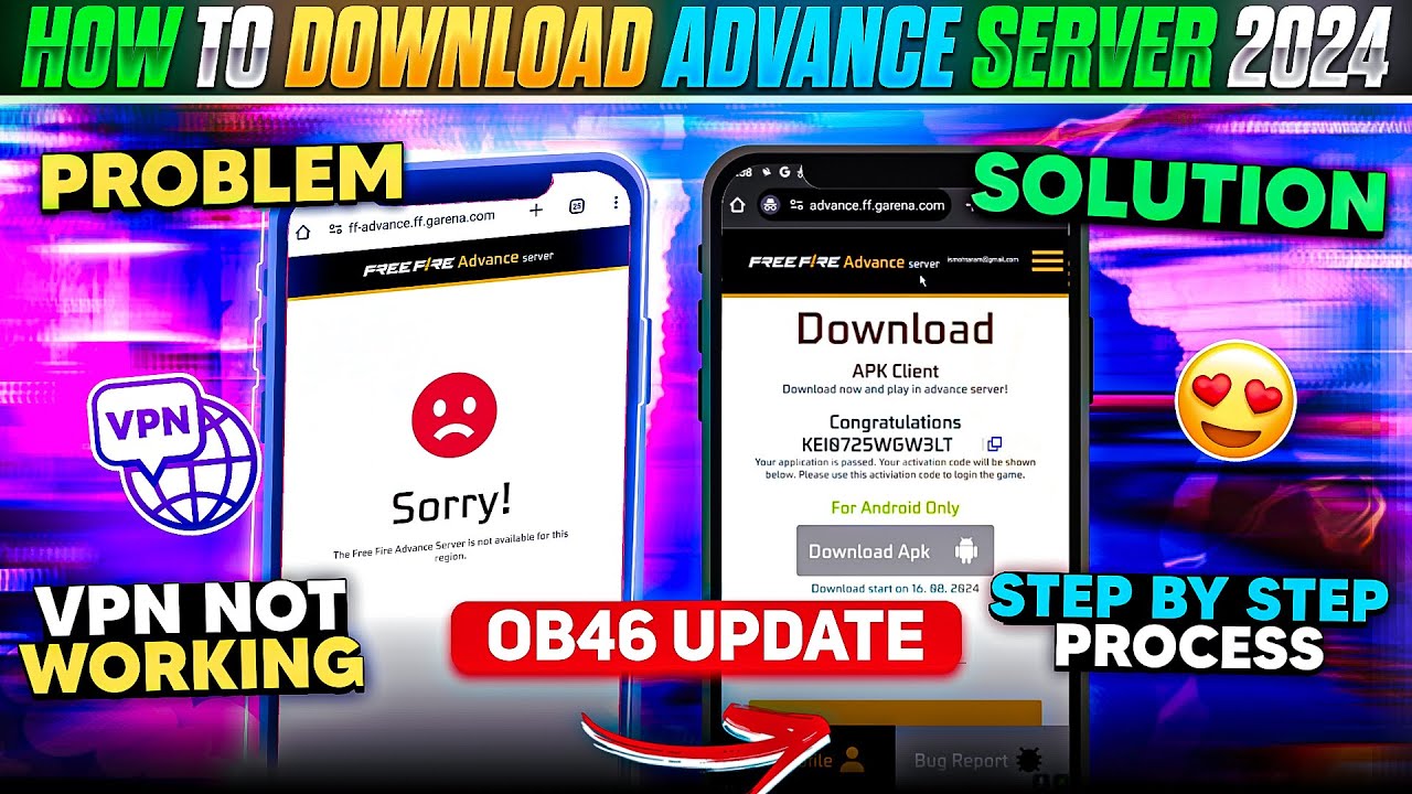 Fix Free Fire Advanced Server VPN Error: Registration Guide