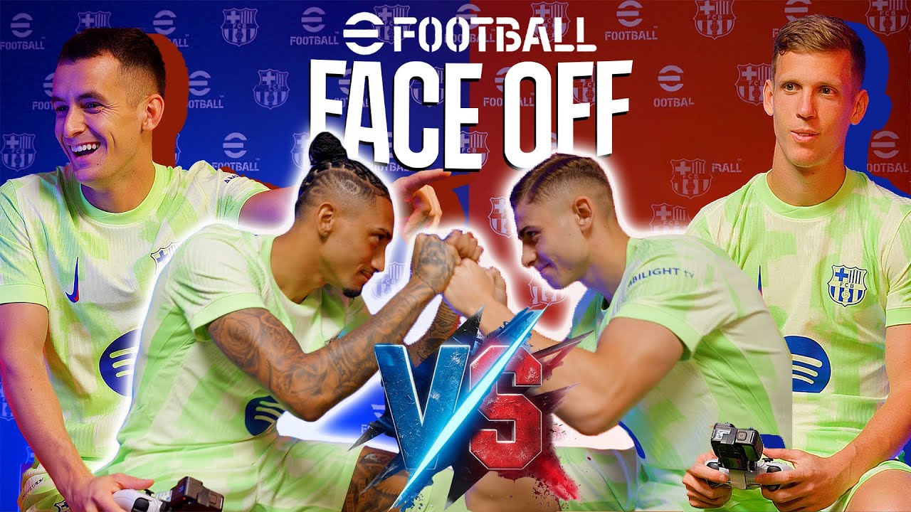 Barça Stars Face Off in Konami's eFootball 30th Anniversary Showdown