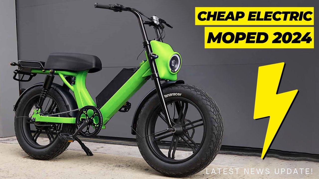 Top 5 Affordable Moped-Style Ebikes Under $1,600 for 2024