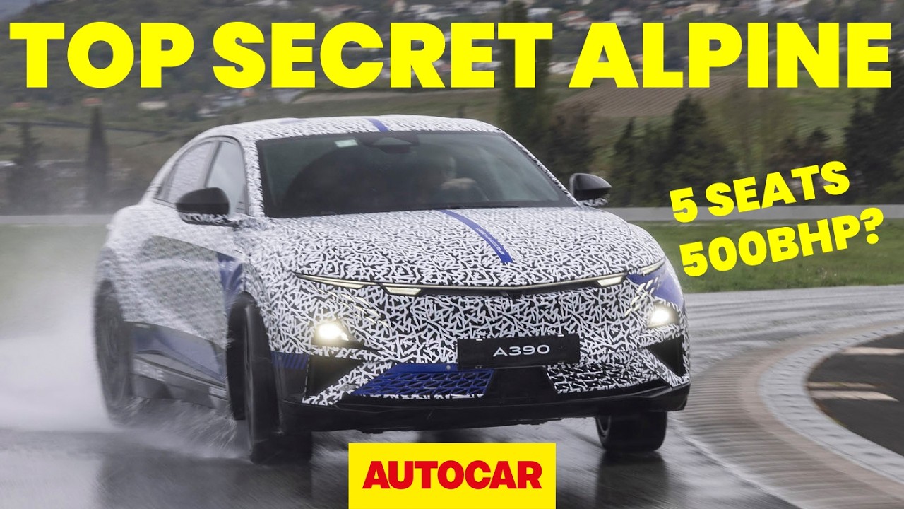 Alpine A390 First Drive: Electric Crossover With A110 Spirit?