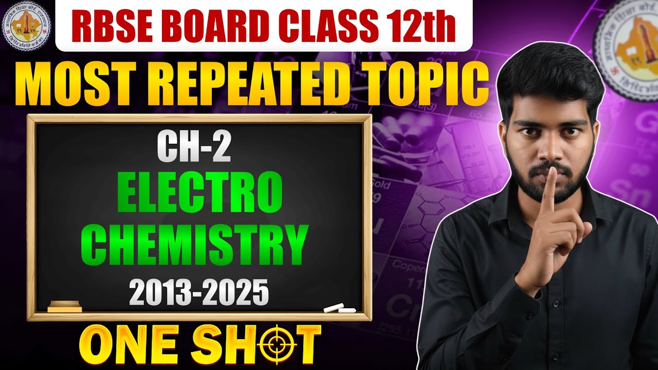 Master Electrochemistry: RBSE Class 12 Key Questions Solved