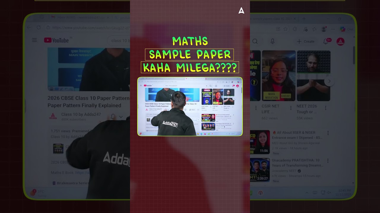 Class 10 Math Sample Papers: ₹49 Deal with Live Solution Guide