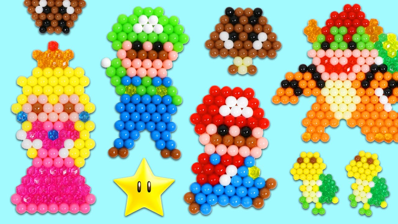 Super Mario Aqua Beads: Complete Character Creation Guide