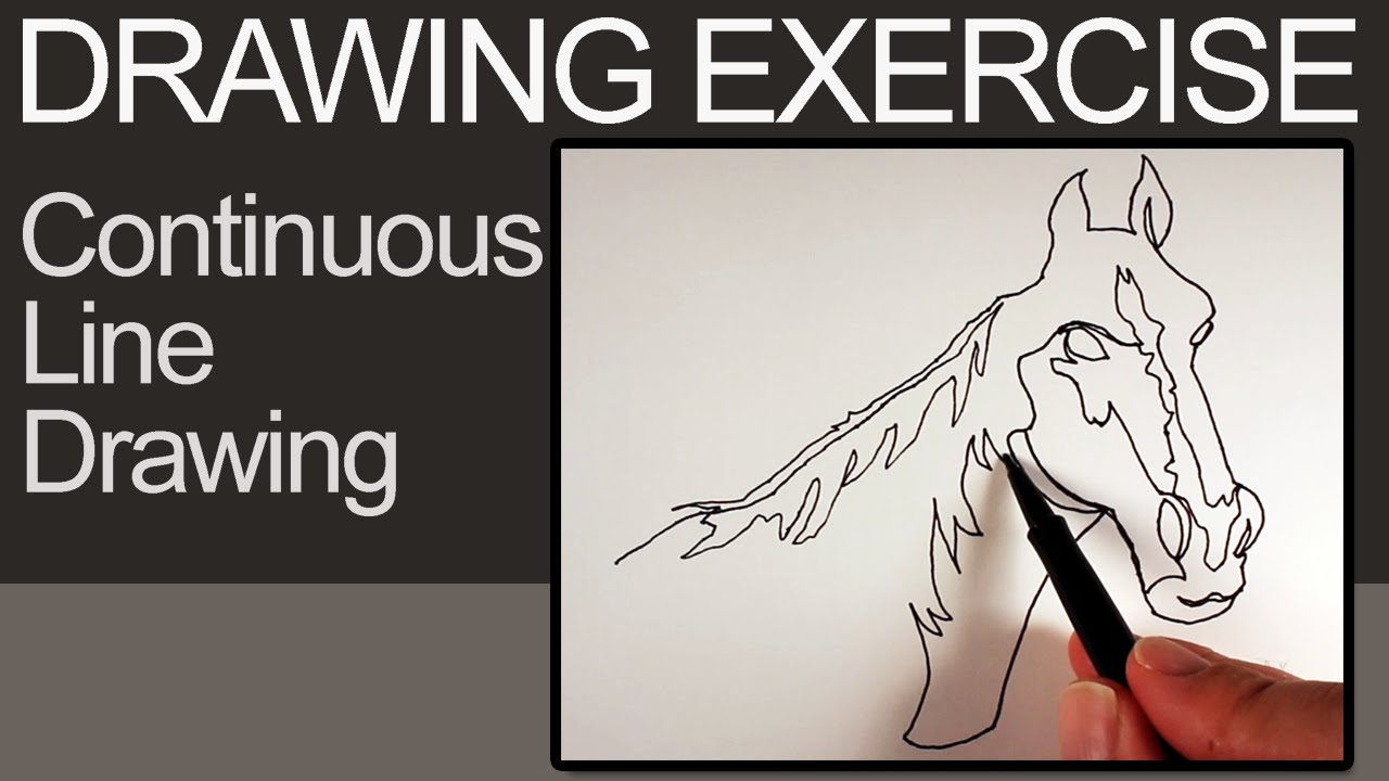 Improve Drawing Skills With Continuous Line Exercises