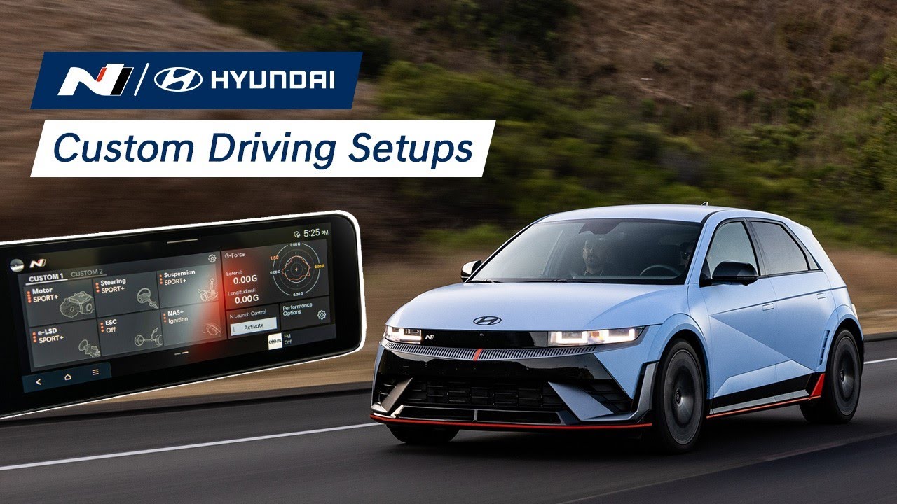 2025 Hyundai Ioniq 5N Driving Modes: Pro Settings for Canyon, Track & Daily