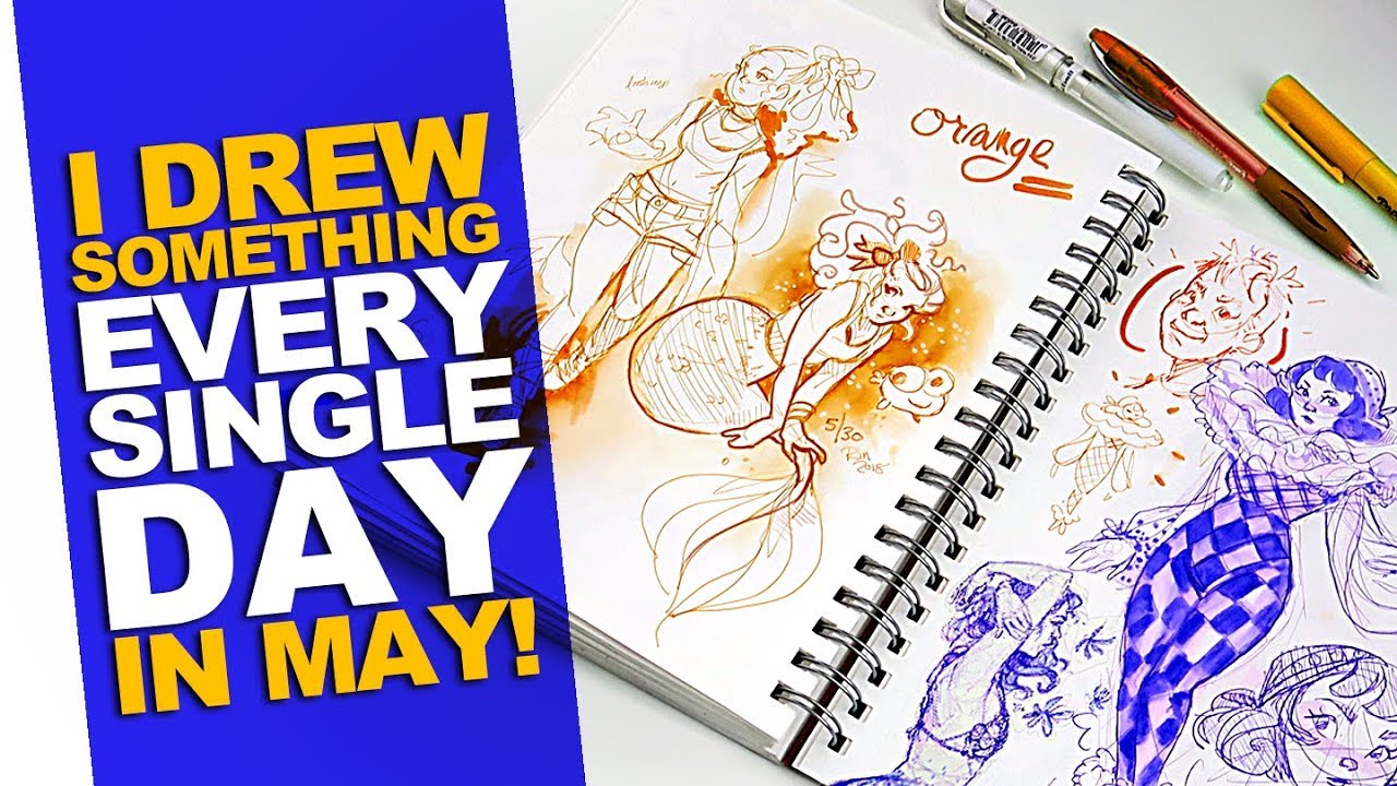 How to Fill a Sketchbook Fast: Artist's Proven Habit System