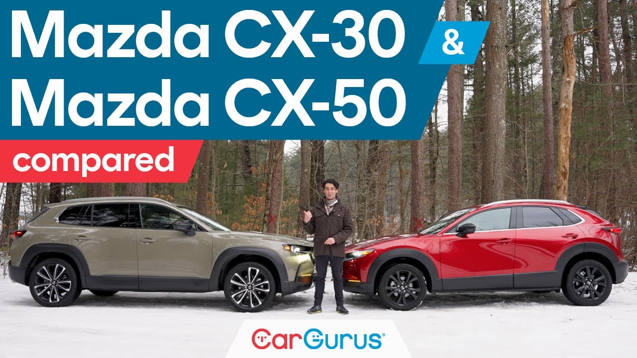 Mazda CX-30 vs CX-50: Which Compact SUV Is Right for You?