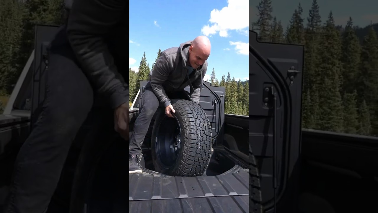 Rivian R1T Flat Tire Fix: Off-Road Spare & Compressor Guide
