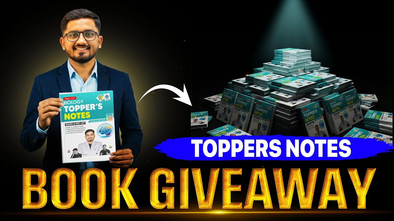 Win Free Topers Biology Notes Book | Shakti Batch Offer